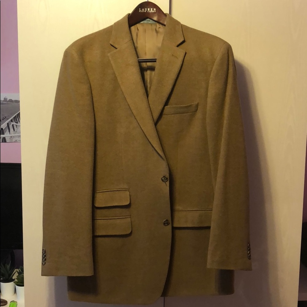 Ralph Lauren camel hair sports jacket